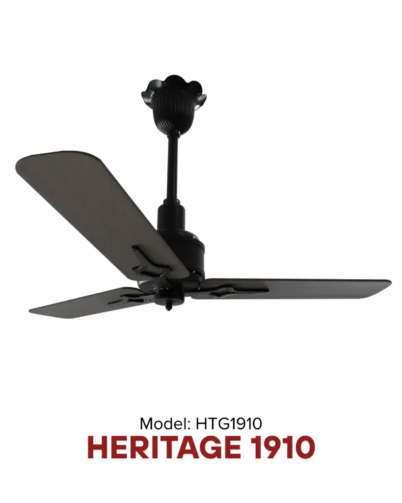 Quạt trần HERITAGE Black Dark Wood