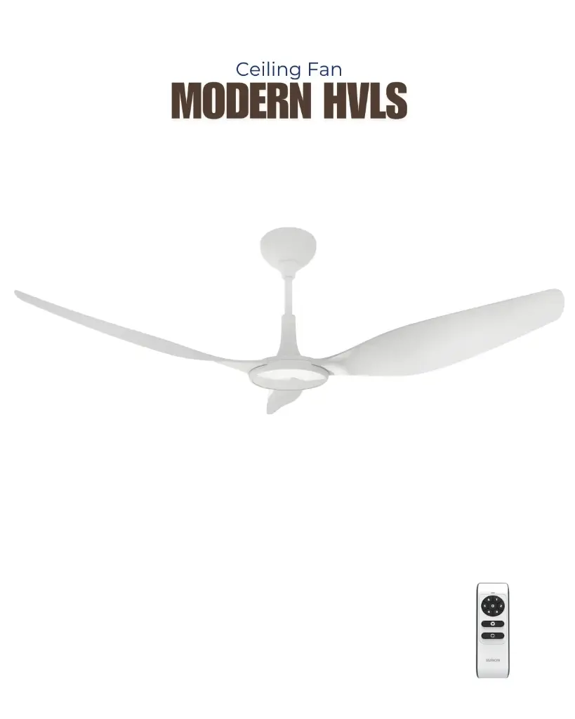 SUNON Modern HVLS Ø 52 inch | quạt trần, quạt cao cấp, quạt trần công nghiệp