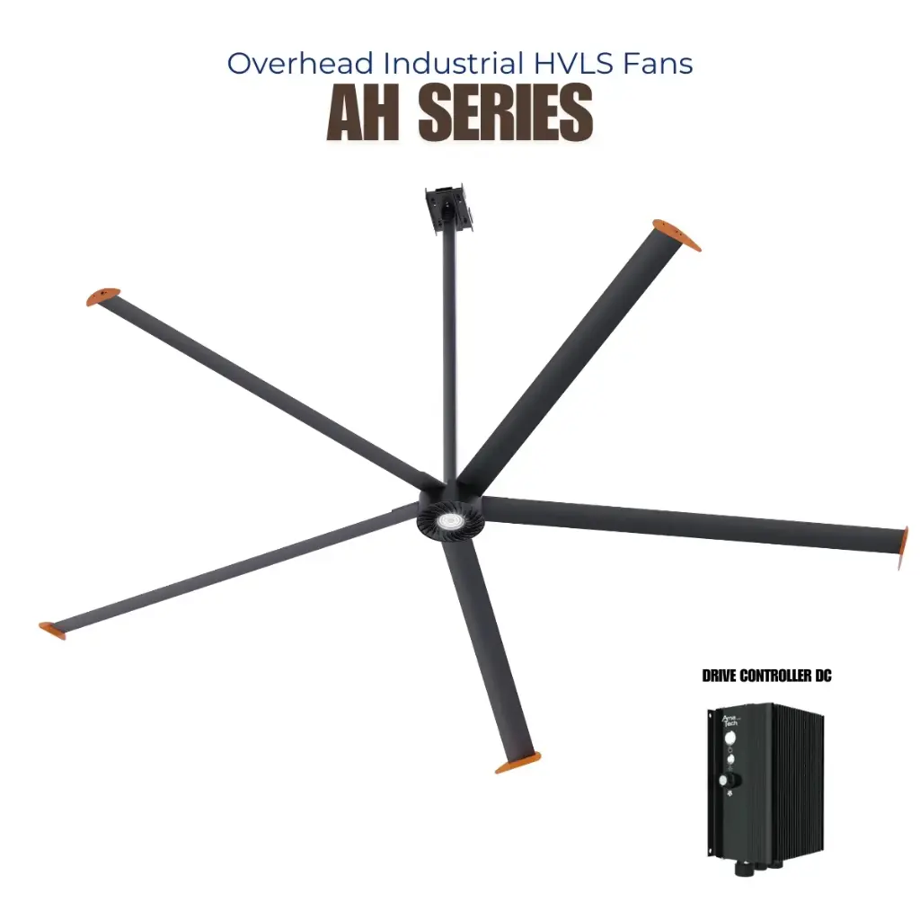 Helicopter AH series Ø16ft | quạt trần, quạt cao cấp, quạt trần công nghiệp