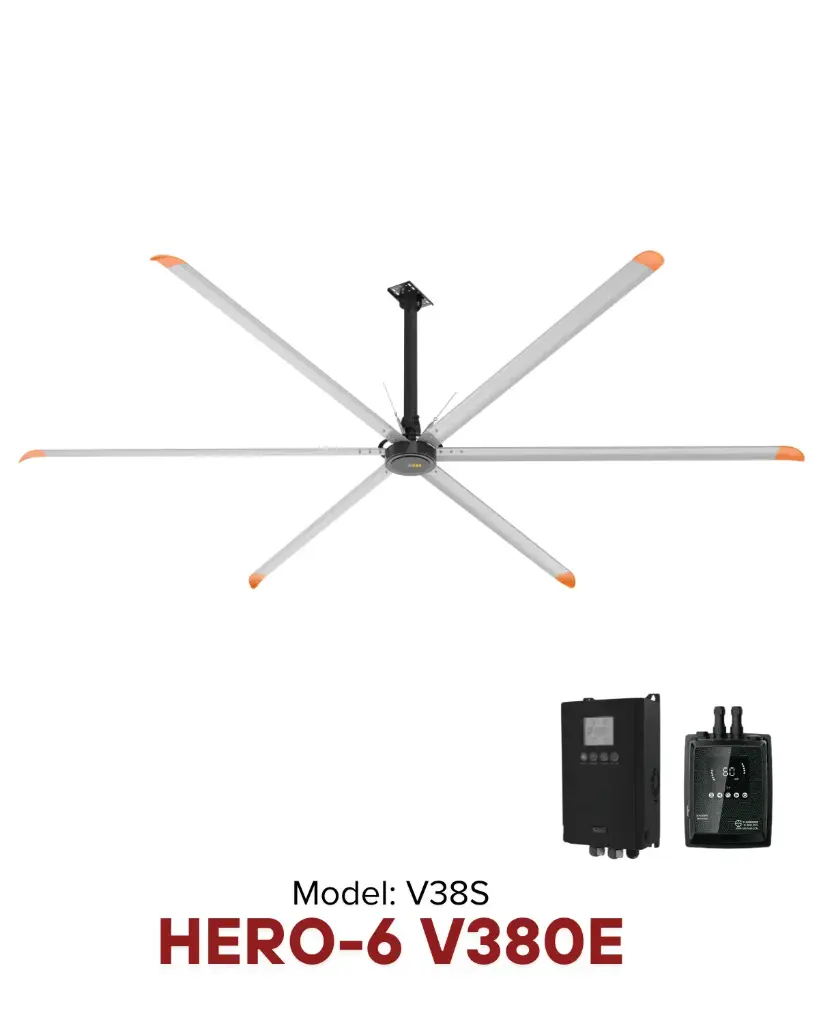 HERO-6 V380e (IP53) Ø 7.3m |