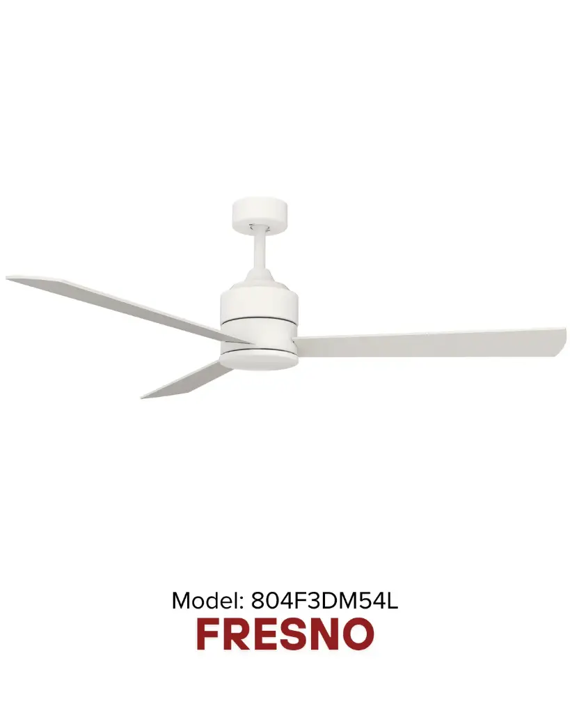 FRESNO 54 White | quạt trần, quạt cao cấp, quạt trần công nghiệp